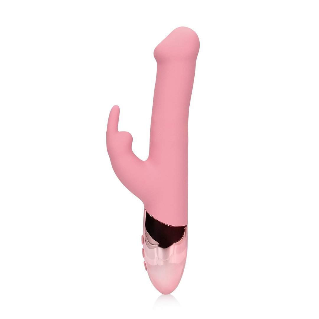 Loveline Rabbit Vibrator Met Roterende Kralen - Paars - EroticToyzRabbit VibratorsLoveline by Shots