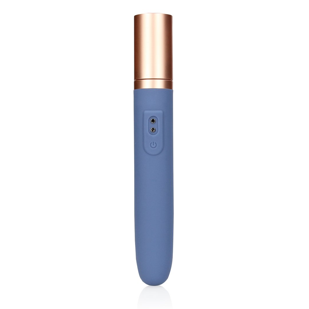 Loveline Travel Vibrator met 13 ml Glijmiddelcompartiment en Pomp - Roze - EroticToyzKogel - en MinivibratorsLoveline by Shots