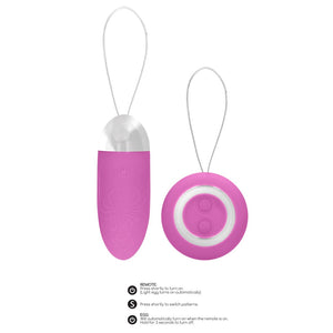 Luca - Wireless Vibrating Egg with Remote Control - EroticToyzProducten,Toys,Vibrators,Vibrerende Eitjes,,VrouwelijkSimplicity by Shots