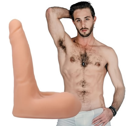 Lucas Frost - 18 cm - Vanilla - EroticToyzProducten,Toys,Dildos,Realistische Dildo's,Binnenkort Verwacht,,GeslachtsneutraalDoc Johnson