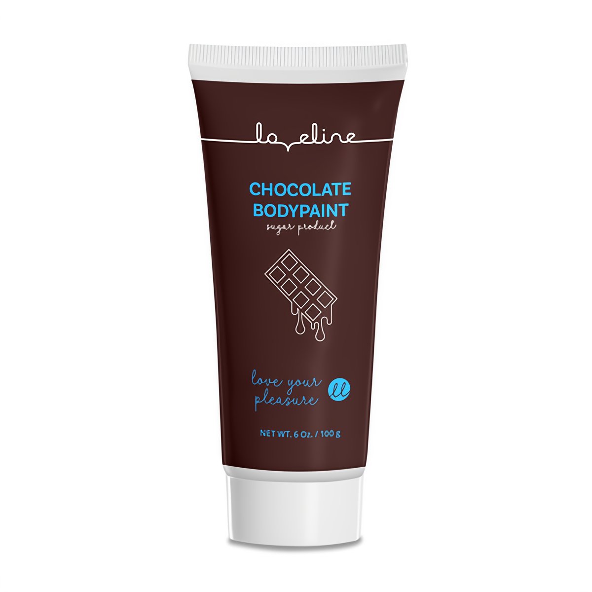 'Luxe Bodypaint Chocolade 100 gram - Sensuele Ervaring' - EroticToyzLichaamsverfLoveline by Shots