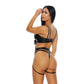 Bustier Set - XL - Cheetah Print - Pleasureplay 3 - Delige SetForplay