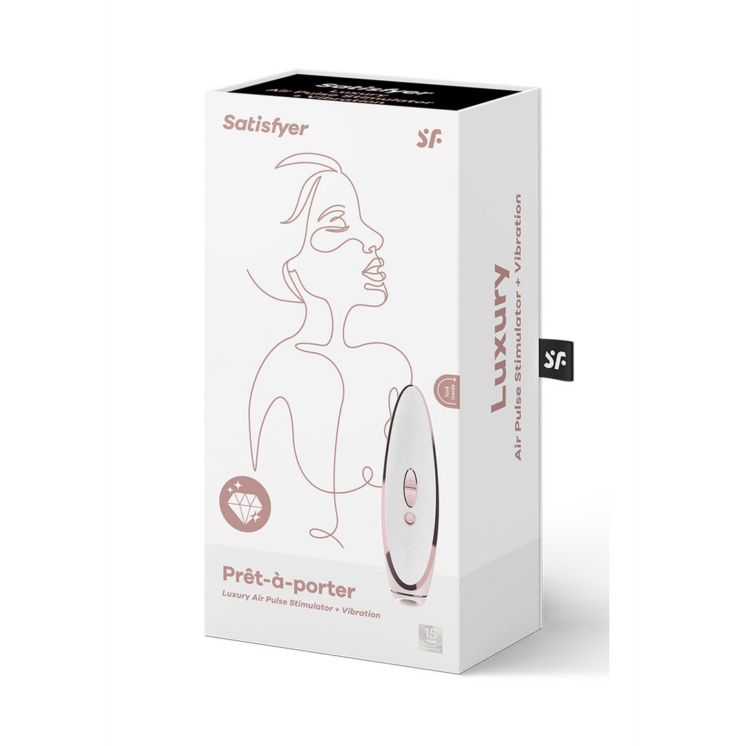 Satisfyer Luchtdruk Vibrator Leer - Pleasureplay Luxe VibratorSatisfyer