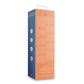 Rabbit Vibrator met Geribbelde Clitoris stimulator - Oranje, 21 cm - Pleasureplay Rabbit VibratorsLoveline by Shots