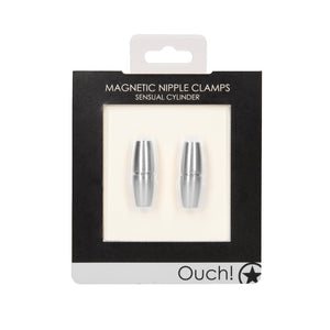 Magnetic Nipple Clamps Sensual Cylinder - EroticToyzProducten,Toys,Tepel Toys VacuÃ¼m Toys,Tepelklemmen,Outlet,,GeslachtsneutraalOuch! by Shots