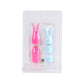 Maia Quinn Penis Sleeve Set - Siliconen Aanhangsels 5 - Delig Neon Pink/Pastel Blue - EroticToyzPenis SleeveMaiatoys