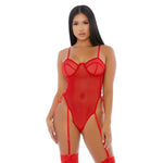 Make it Ring - Teddy - S - EroticToyzProducten,Lingerie,Lingerie voor Haar,Bodysuits Teddies,Outlet,,VrouwelijkForplay