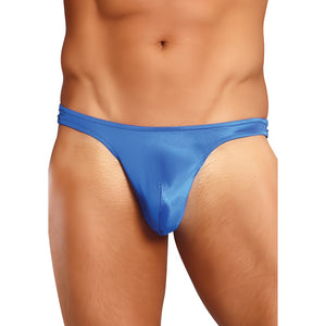 Male Power Bong String Satijn L/XL - Royal Blue - EroticToyzStringsMale Power