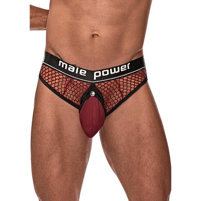 Male Power Cock Ring String S/M - Bordeaux - EroticToyzStringsMale Power