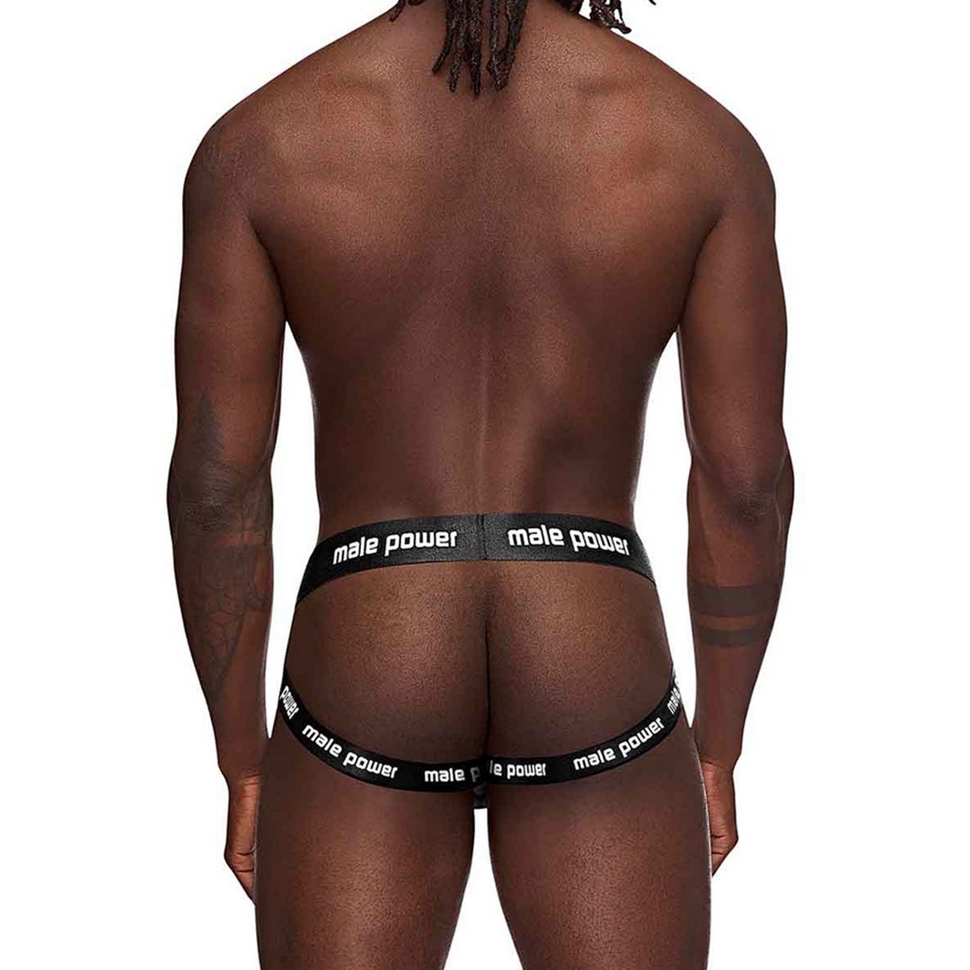 Male Power Helmet Jock L/XL - Satijn Afgewerkt en Gewatteerd - EroticToyzJocksMale Power