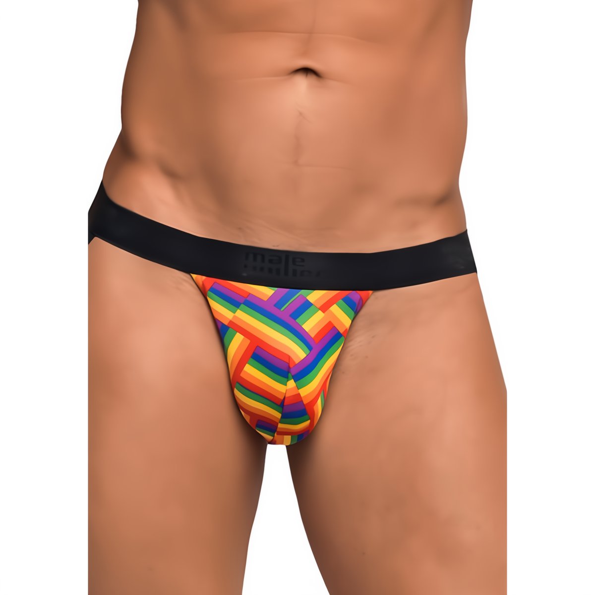 Male Power Jockstrap Pride Edition - Regenboog S/M - EroticToyzJocksMale Power