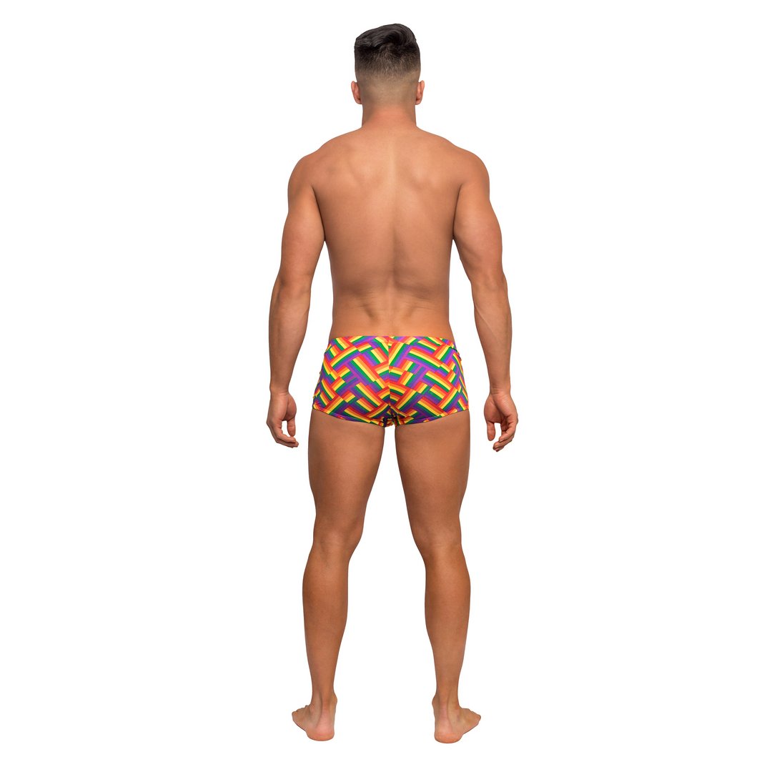 Male Power Mini Short L Regenboogprint - Pride Collectie - EroticToyzBoxershortsMale Power