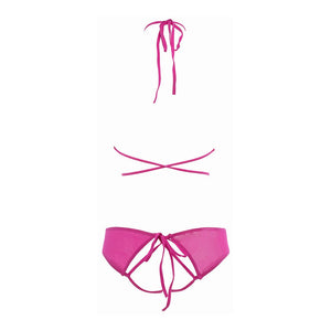 Marley - M - Hot Pink - EroticToyzProducten,Lingerie,Lingerie voor Haar,2 - Delige Set,Strings en Slipjes,,VrouwelijkAllure