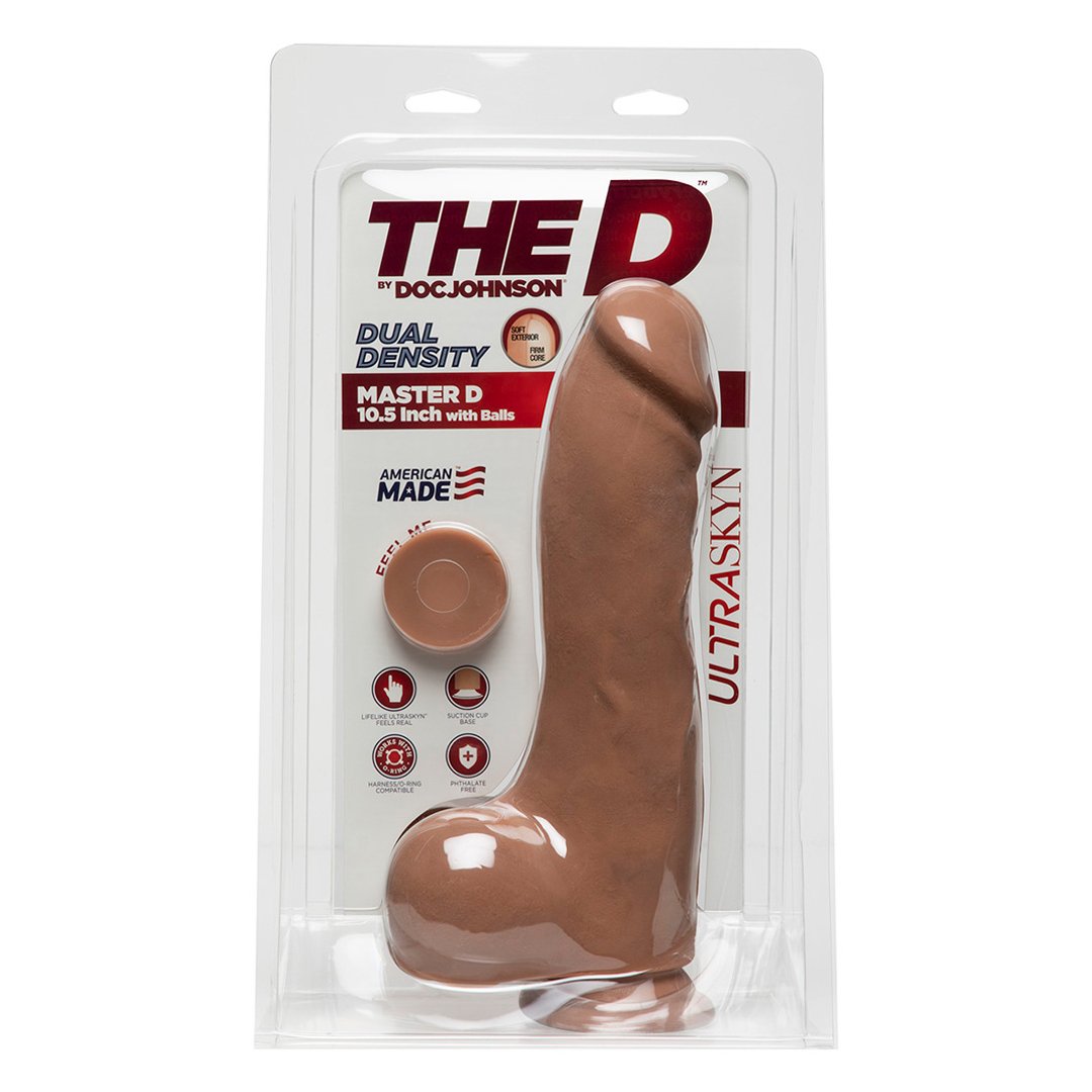 Master D - 25 cm - EroticToyzProducten,Toys,Dildos,Realistische Dildo's,,GeslachtsneutraalDoc Johnson