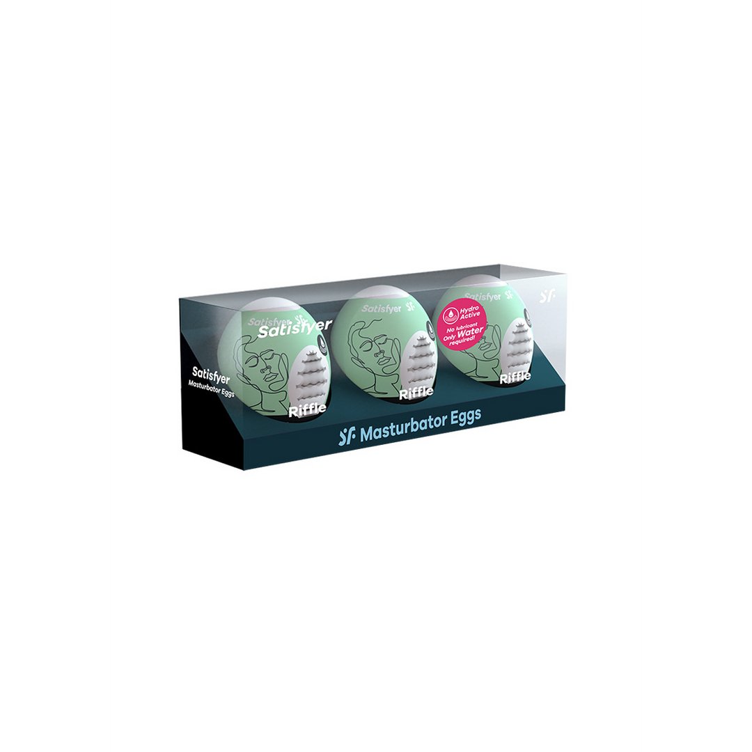 Satisfyer Masturbator Eggs 3 Stuks - Pleasureplay Toy SetsSatisfyer