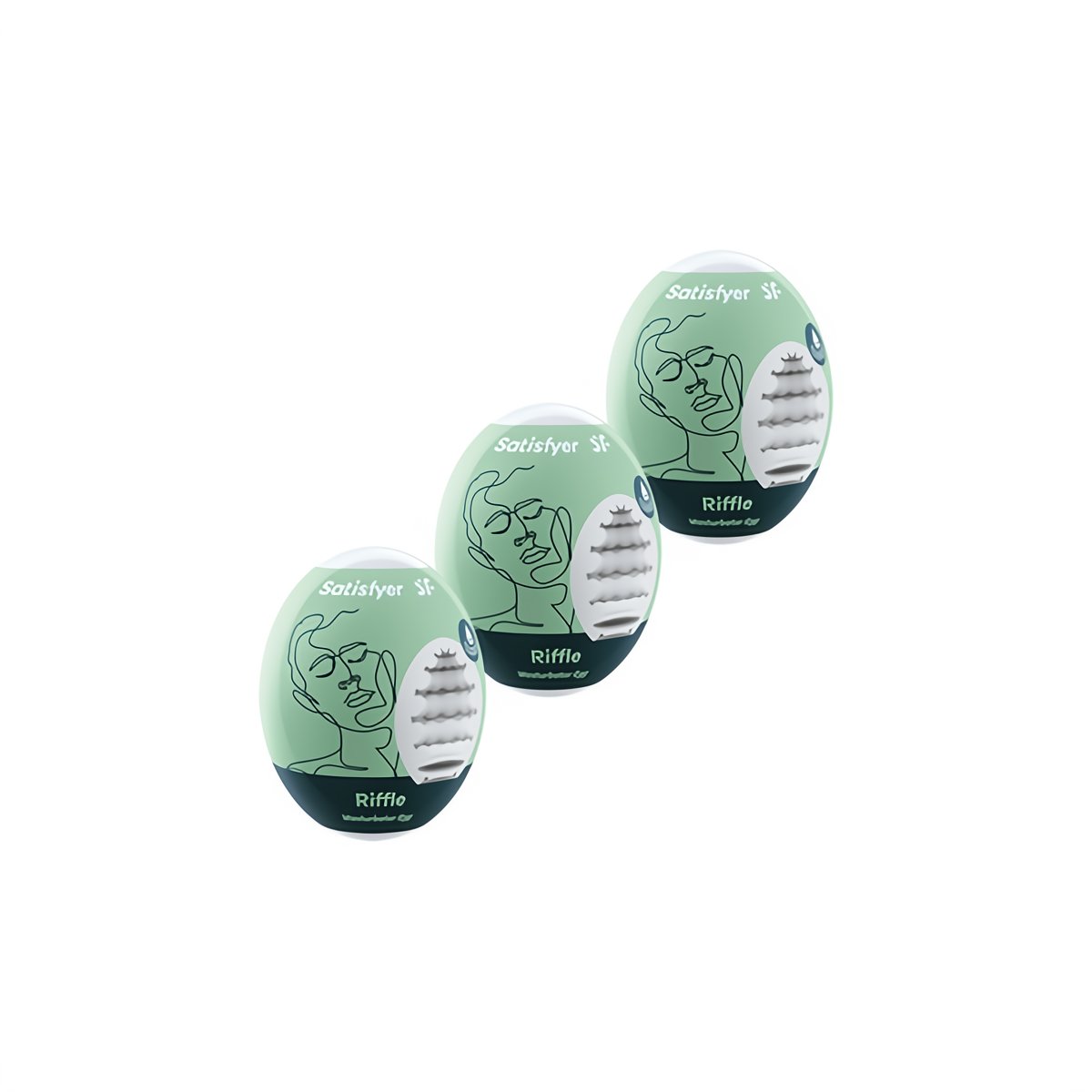 Satisfyer Masturbator Eggs 3 Stuks - Pleasureplay Toy SetsSatisfyer
