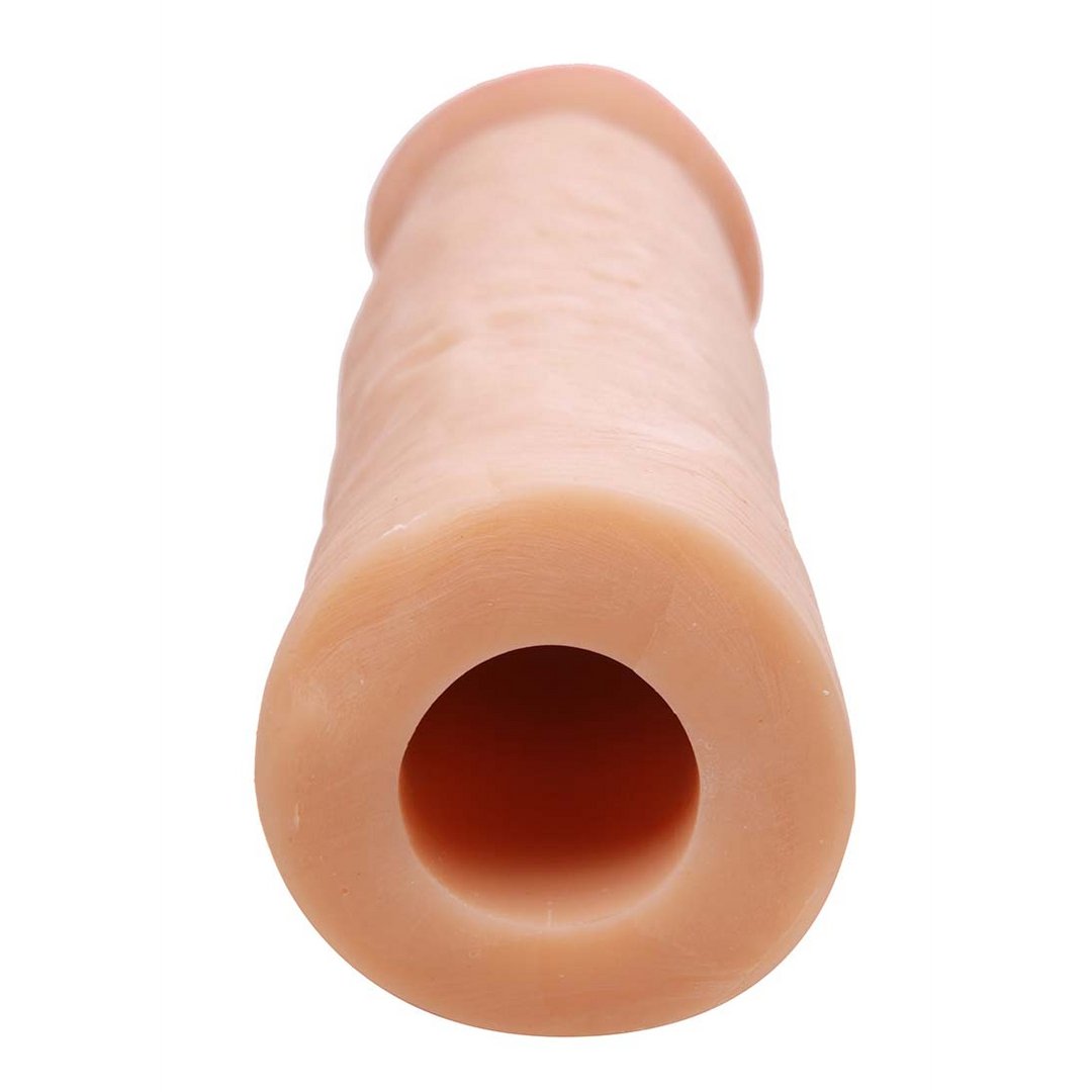 'Mega Enlarger Penis Sleeve 22 cm - Licht' - EroticToyzPenis SleeveXR Brands