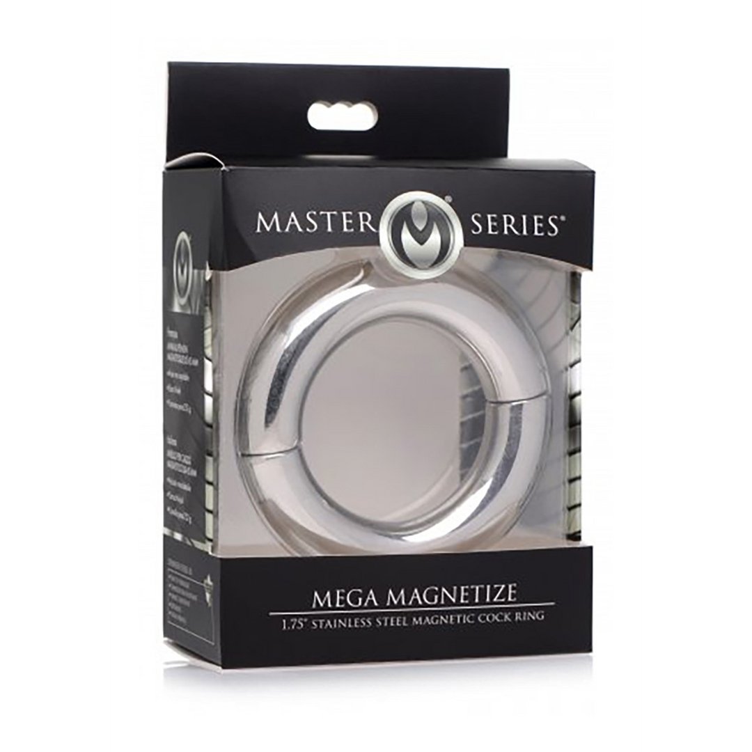 Mega Magnetize Stainless Steel Magnetic Cockring 2 / 4,4 cm - EroticToyzCockringenXR Brands