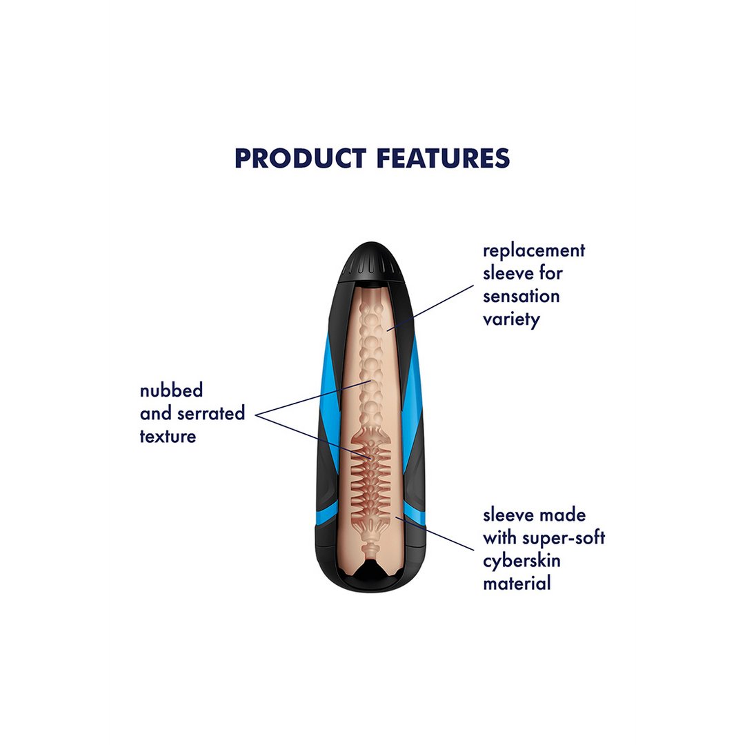 Satisfyer Penis Sleeve Cyberskin - Pleasureplay AccessoriesSatisfyer