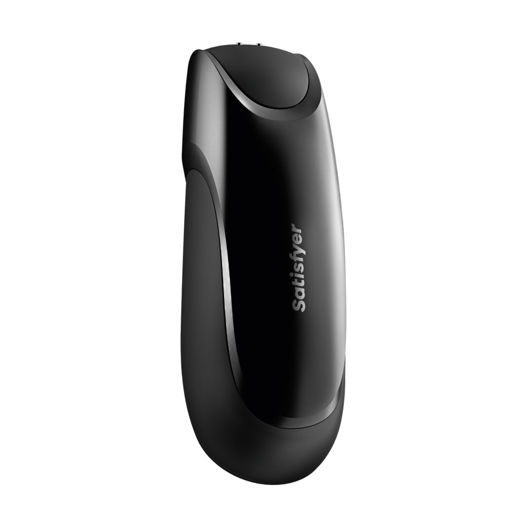 Men Vibration+ Connect App - Black - EroticToyzProducten,Toys,Toys voor Mannen,Masturbators Strokers,Vibrerende Masturbator,,MannelijkSatisfyer