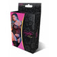 Merry Widow en G - String Set - Zwart - 2XL - Pleasureplay Queen sizeMagic Silk