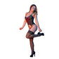Merry Widow en G - String Set - XL - Zwart - Pleasureplay 2 - Delige SetMagic Silk