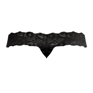 Micro Thong Pinch Back - XL - Black - EroticToyzProducten,Lingerie,Lingerie voor Hem,Strings,,MannelijkMale Power