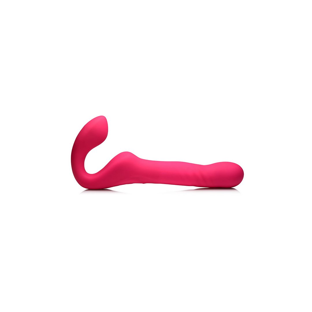 Mighty - Thrust - Thrusting and Vibrating Strapless Strap - On with Remote Control - EroticToyzProducten,Toys,Vibrators,Strap On Vibrators,Strapless,Thrusting Vibrators,,XR Brands