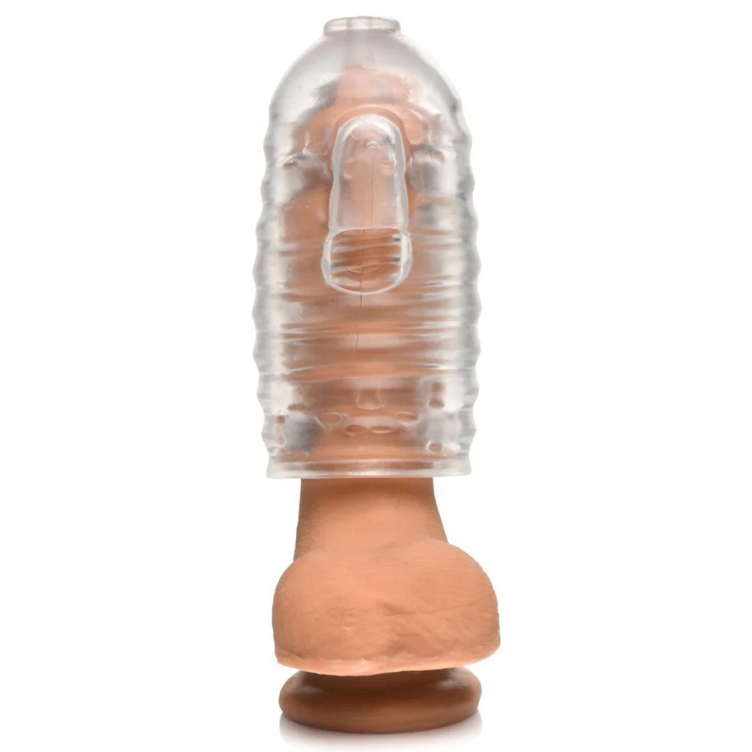 Milker TPE Masturbator - Clear - EroticToyzProducten,Toys,Toys voor Mannen,Masturbators Strokers,Handmatige Masturbator,,MannelijkXR Brands