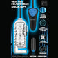 XR Brands Melkmachine Masturbator Zwart - Pleasureplay Handmatige MasturbatorXR Brands