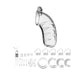 Chastity Cock Cage - 11,5 cm Polycarbonaat - Pleasureplay Peniskooien en KuisheidsapparatenManCage by Shots