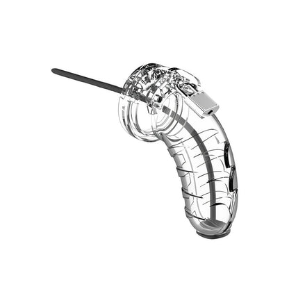 Model 16 Chastity Cock Cage with Urethral Sounding - 11,5 cm - EroticToyzProducten,Toys,Toys voor Mannen,Peniskooien en Kuisheidsapparaten,Urethrale Toys,,MannelijkManCage by Shots