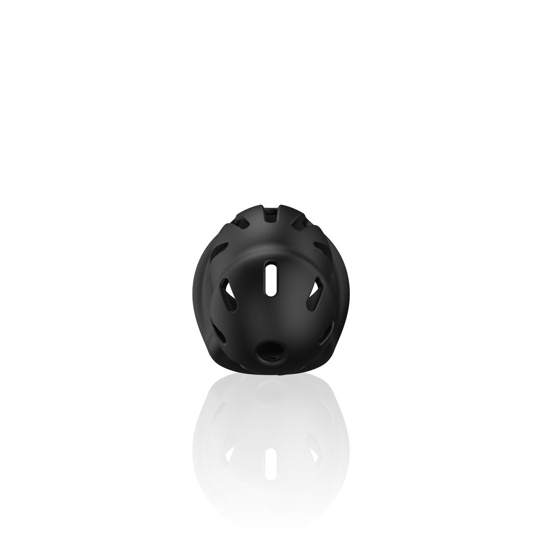 Model 27 - Ultra Soft Silicone Chastity Cage - Black - EroticToyzProducten,Toys,Toys voor Mannen,Peniskooien en Kuisheidsapparaten,,MannelijkManCage by Shots