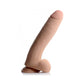 NatureSkin Dildo Met Dual - Layer Technologie 28 cm - Huidkleur - EroticToyzRealistische Dildo'sXR Brands