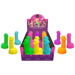 Neon Penis Shooters - Gekleurde Shotglaasjes in 12 - Pack - EroticToyzProducten,Grappige Erotische Gadgets,Feestartikelen,,GeslachtsneutraalKheper Games