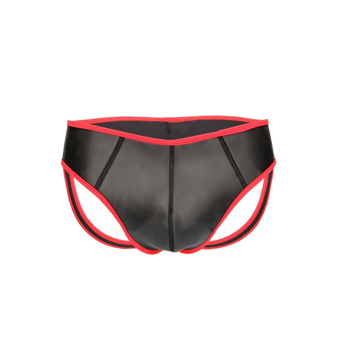 Neopreen Jockstrap - Comfortabele Pasvorm - XL - EroticToyzProducten,Lingerie,Lingerie voor Hem,Jocks,,MannelijkOuch! by Shots