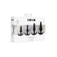 Sono Buttplug Set 4 Stuks - Pleasureplay Buttplugs Anale Dildo's Niet VibrerendSono by Shots