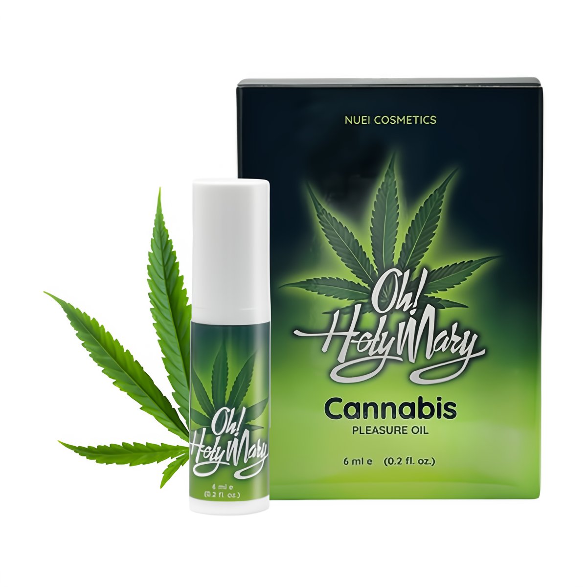 'OH! Holy Mary Orgasme Versterker Olie 6 ml - Zonder THC' - EroticToyzMassage OliënNuei