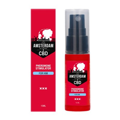 Originele CBD Amsterdam Feromoon Stimulator voor Mannen - 15 ml - EroticToyzProducten,Veilige Seks, Verzorging Hulp,Stimulerende Middelen,Feromonen,,MannelijkPharmquests by Shots