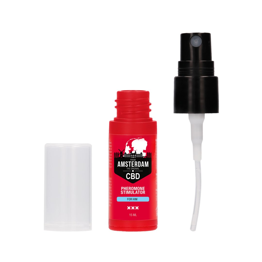 Originele CBD Amsterdam Feromoon Stimulator voor Mannen - 15 ml - EroticToyzProducten,Veilige Seks, Verzorging Hulp,Stimulerende Middelen,Feromonen,,MannelijkPharmquests by Shots