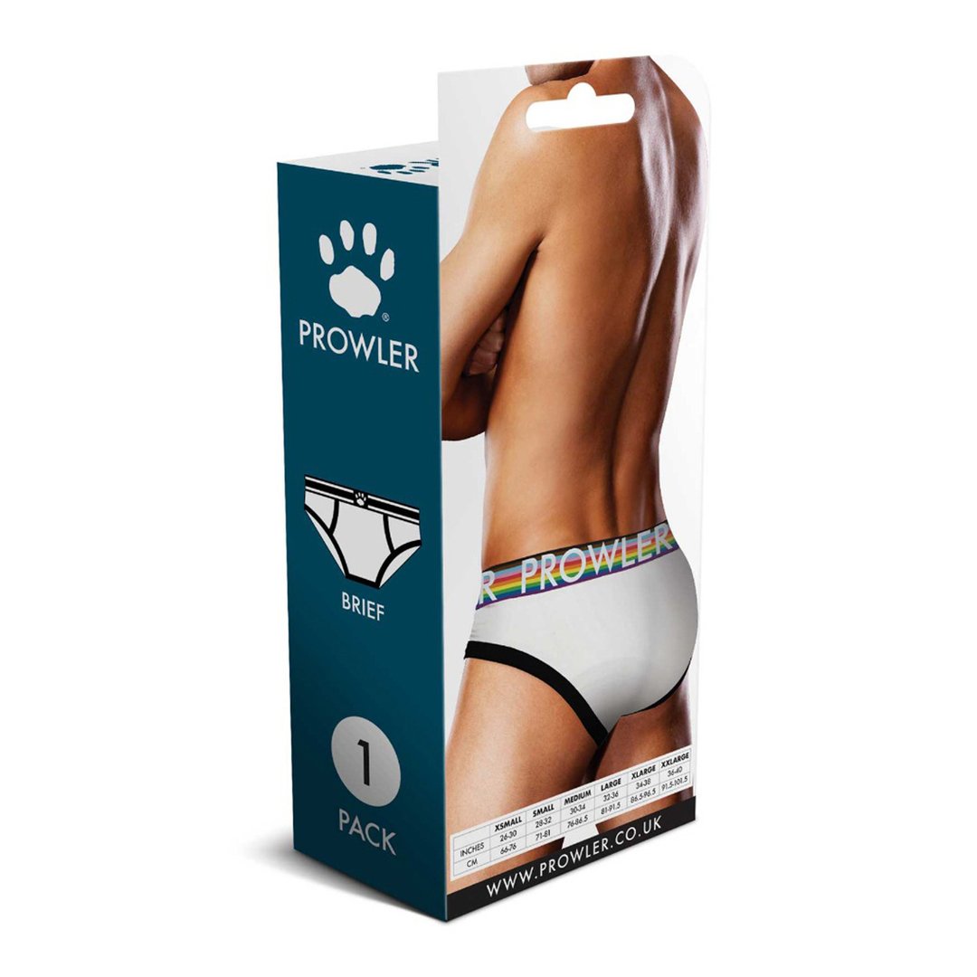 Oversized Paw Brief - XL - Wit - LGBTQ+ Ondersteuning - EroticToyzProducten,Lingerie,Lingerie voor Hem,Briefs,,MannelijkProwler