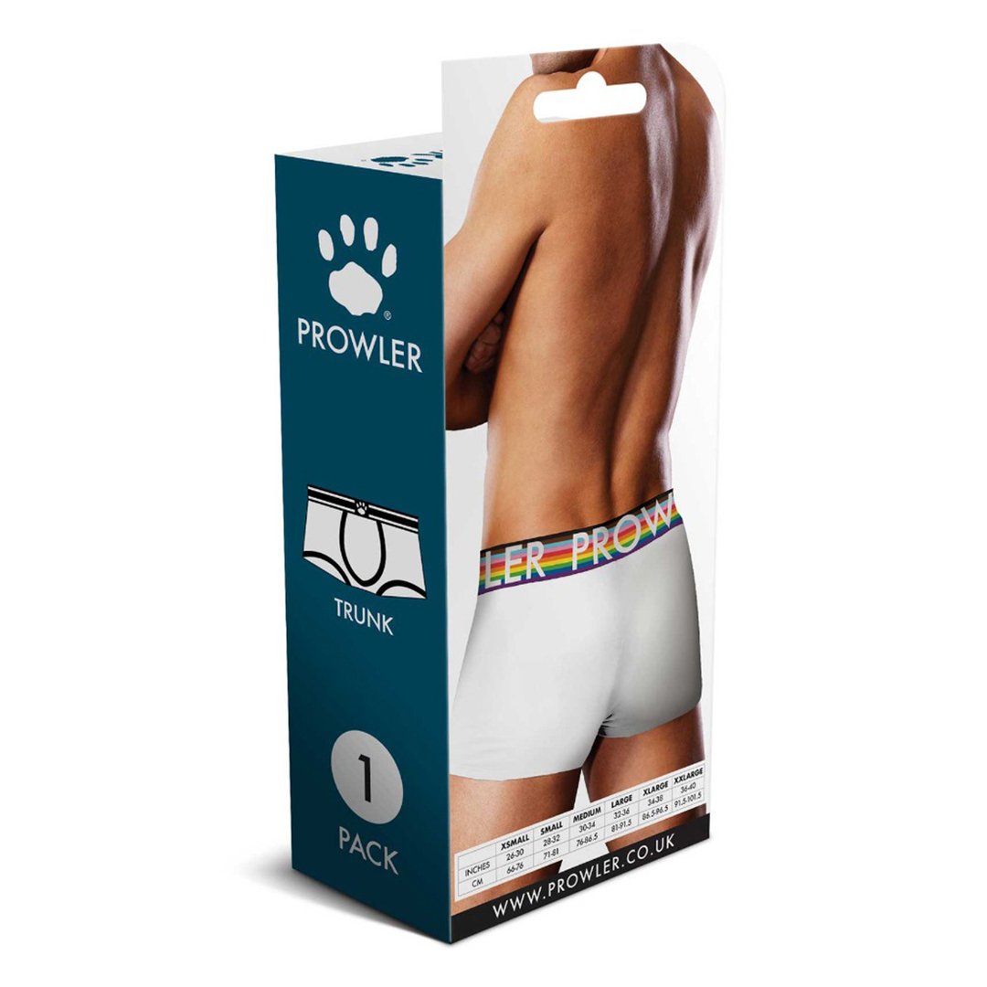 Oversized Prowler Paw Trunk - XS - Wit - EroticToyzProducten,Lingerie,Lingerie voor Hem,Boxershorts,,MannelijkProwler