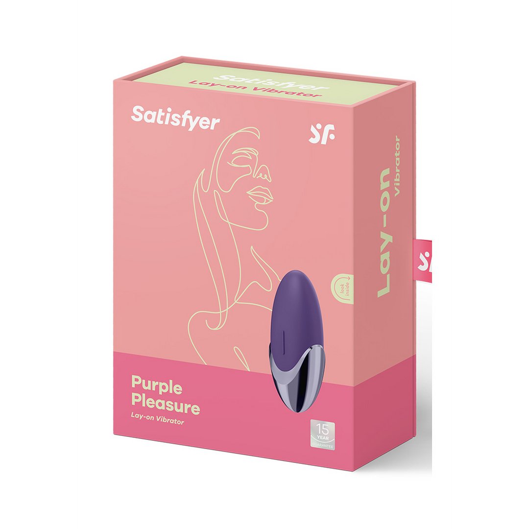 Satisfyer Oplegvibrator Paars - Pleasureplay Lay - on VibratorSatisfyer