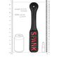 Leren Paddle Met Polsband - Pleasureplay PeddelsOuch! by Shots