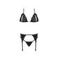 Lingeriesetje - Zwart Kant - Pleasureplay 3 - Delige SetMagic Silk