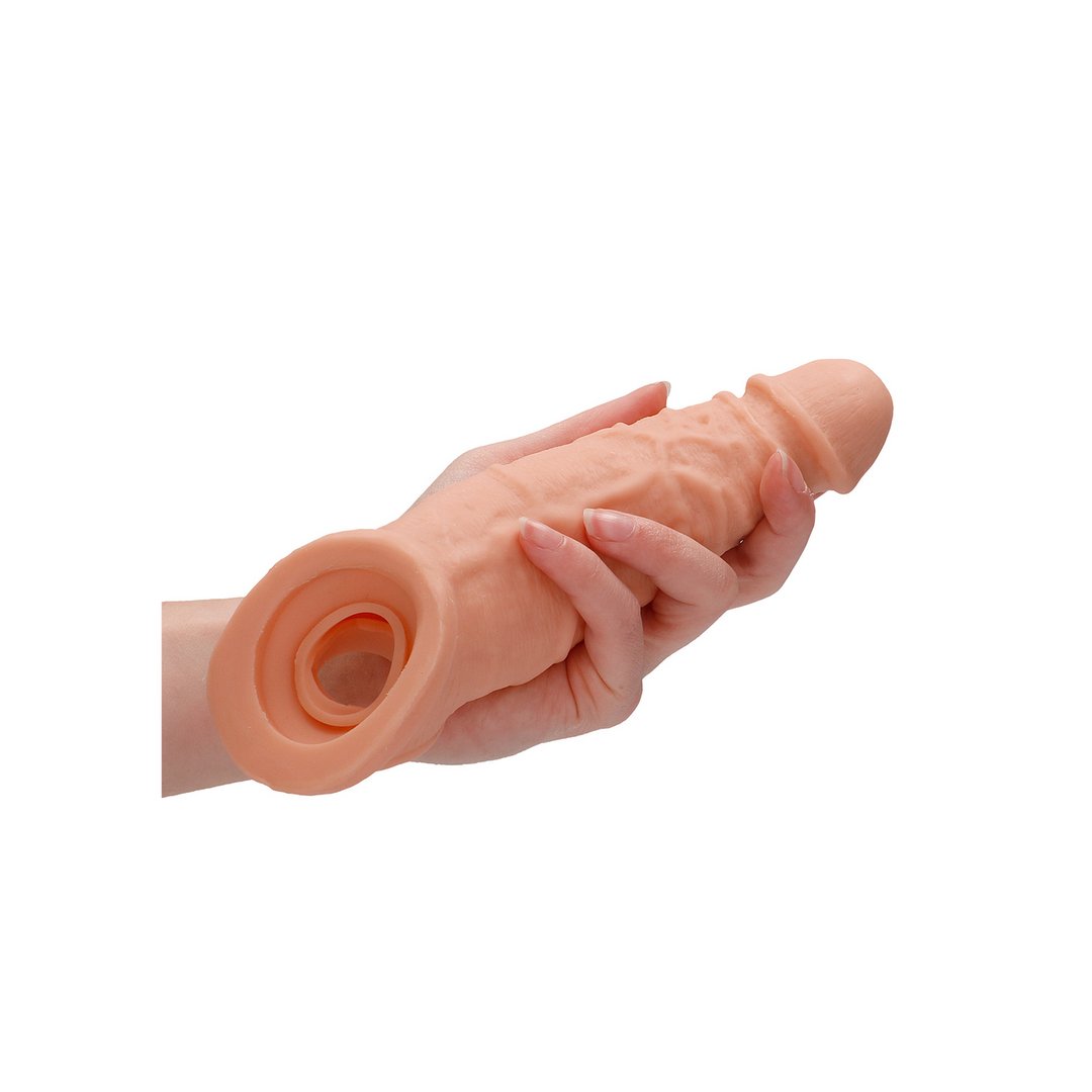 Penis Hoes - 23 cm RealRock Realistische Dildo - EroticToyzProducten,Toys,Toys voor Mannen,Penis Sleeve,,MannelijkRealRock by Shots