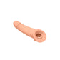 Realistische Dildo Met Penis Hoes - 23 cm - Pleasureplay Penis SleeveRealRock by Shots