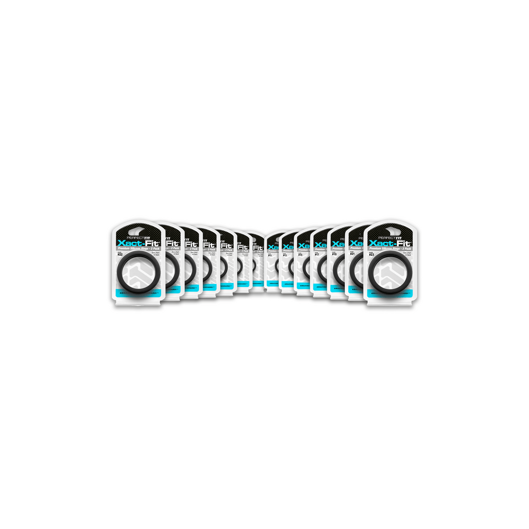 Penisringen 2 - Pack - Siliconen - Pleasureplay CockringenPerfectFitBrand