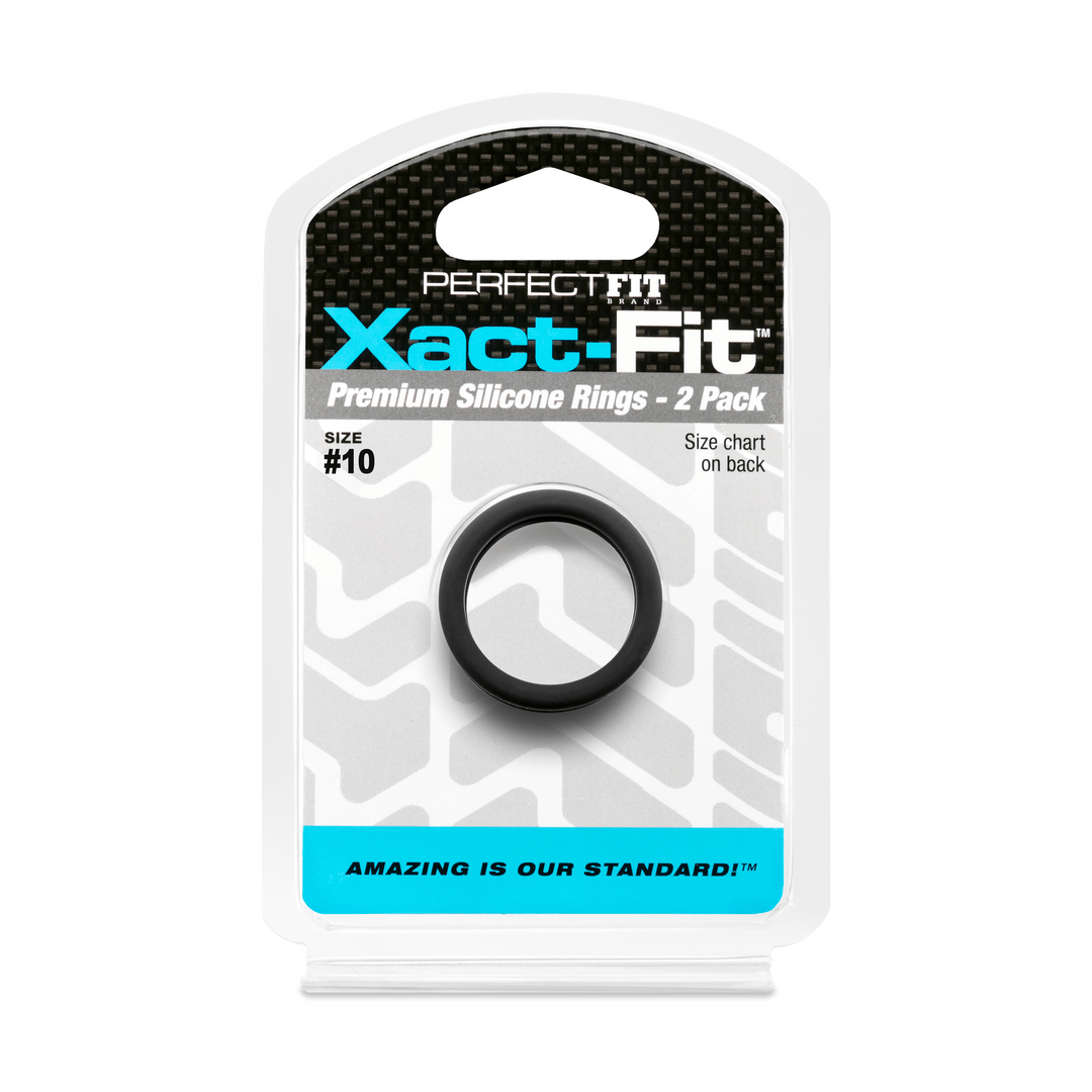 Penisringen 2 - Pack - Siliconen - Pleasureplay CockringenPerfectFitBrand