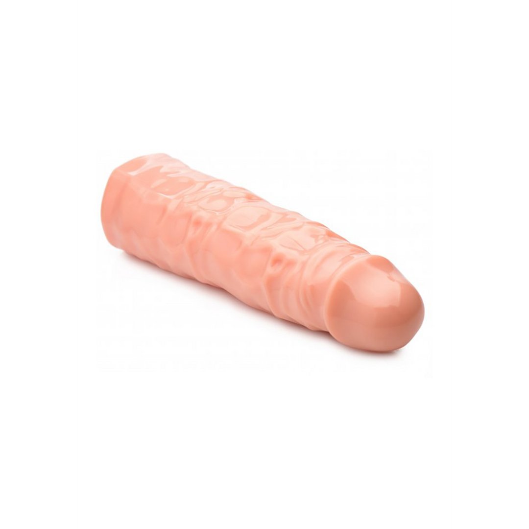 Penisverlengende Mouw - Realistische Textuur - 7,5 cm - EroticToyzProducten,Toys,Toys voor Mannen,Penis Sleeve,,MannelijkXR Brands